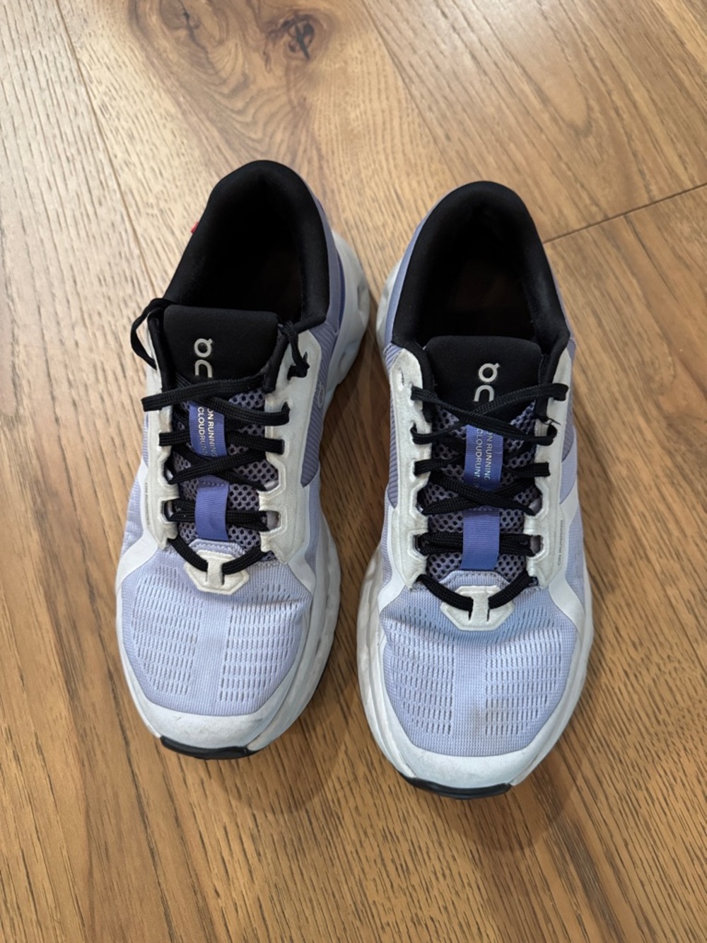 On Running Lavender/White Cloudrunner Sneakers